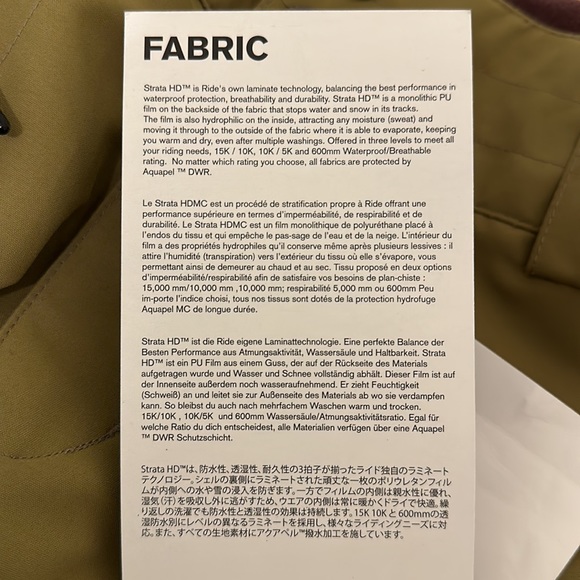 Ride Snowboard Pants - Picture 6 of 7